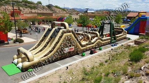 Obstacle course rental for company picinics Phoenix